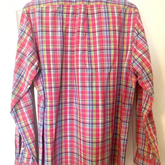 Ralph Lauren Men's Large Multicolor Plaid Shirt - Picture 4 of 5